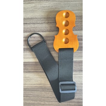 Apoio De Espigão Bolachão Modelo Cello - Correia Ajustável